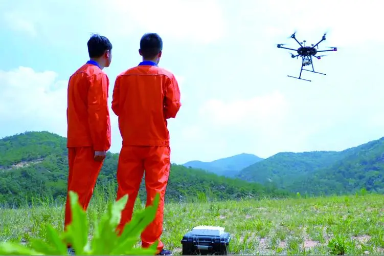 天峨无人机倾斜摄影巡检拍摄